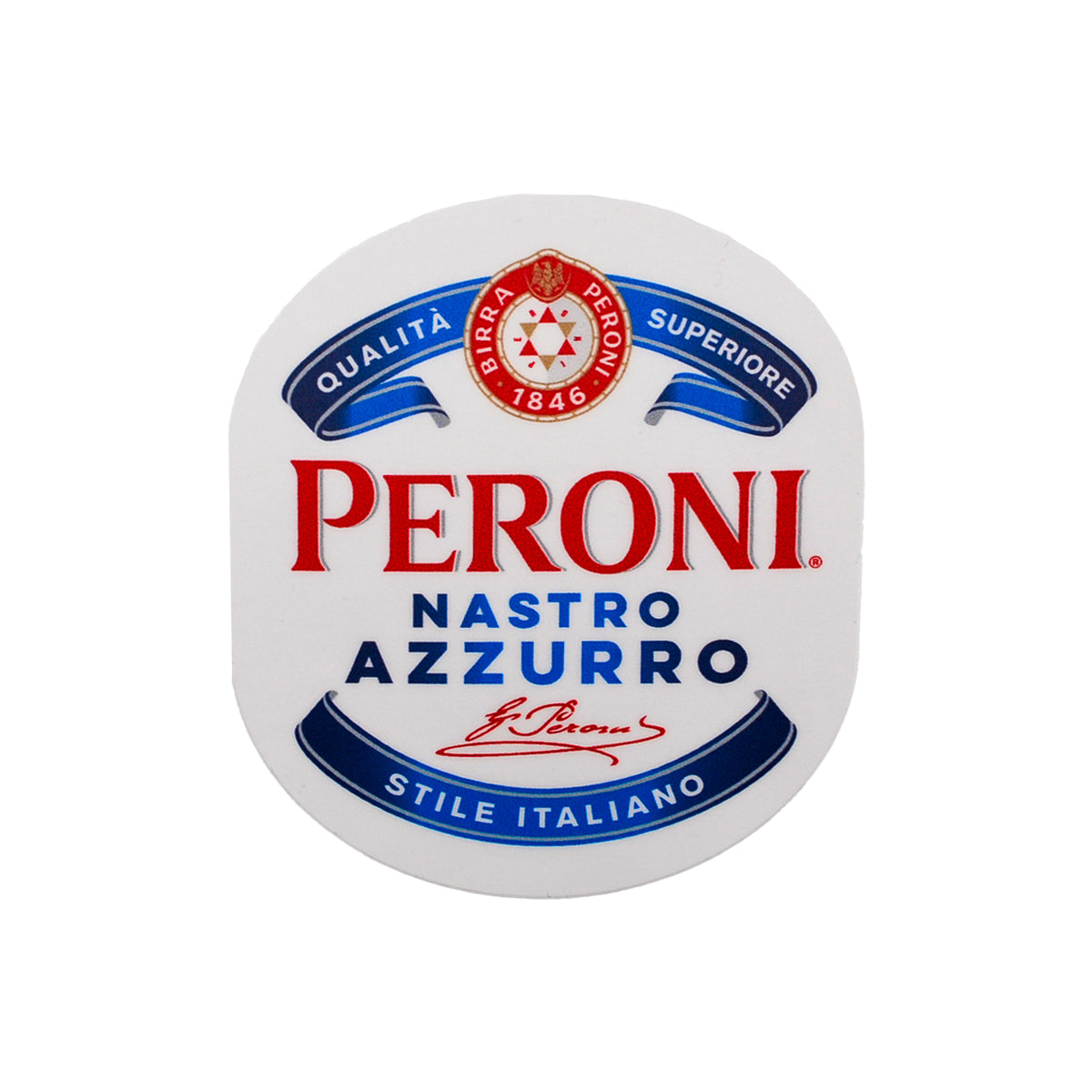 Peroni Logo Sticker
