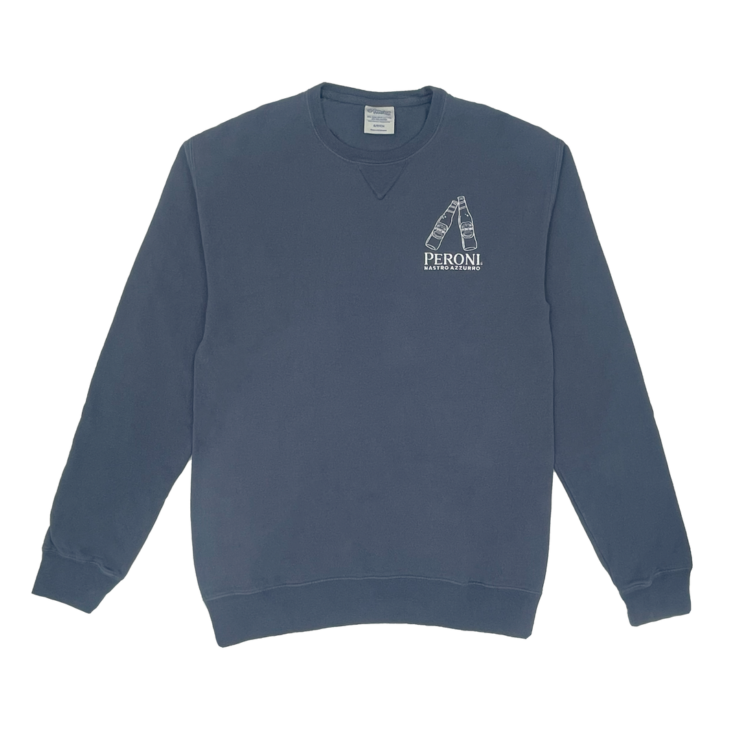 Peroni Navy Crewneck