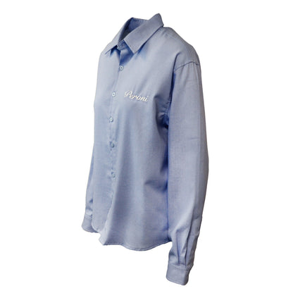 Ladies' Linen Button-Up Shirt