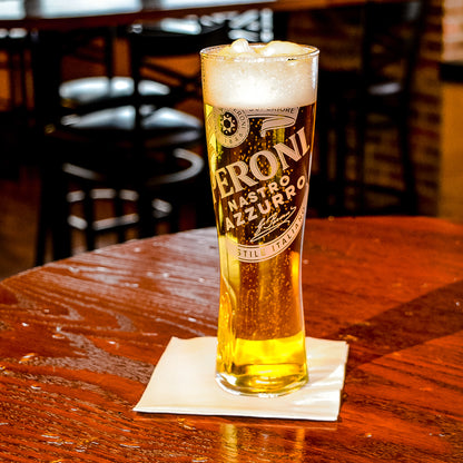 Peroni Italian Pilsner Glass