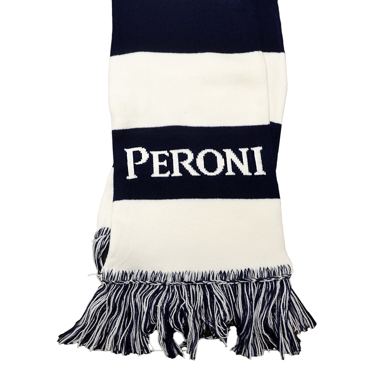 Striped Knit Scarf