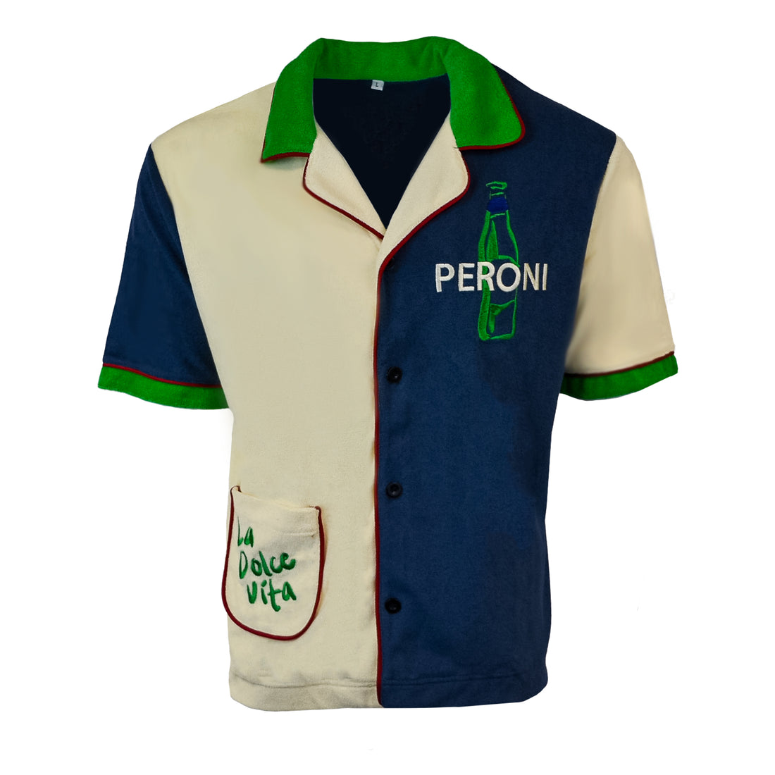 Peroni Terrycloth Button Down