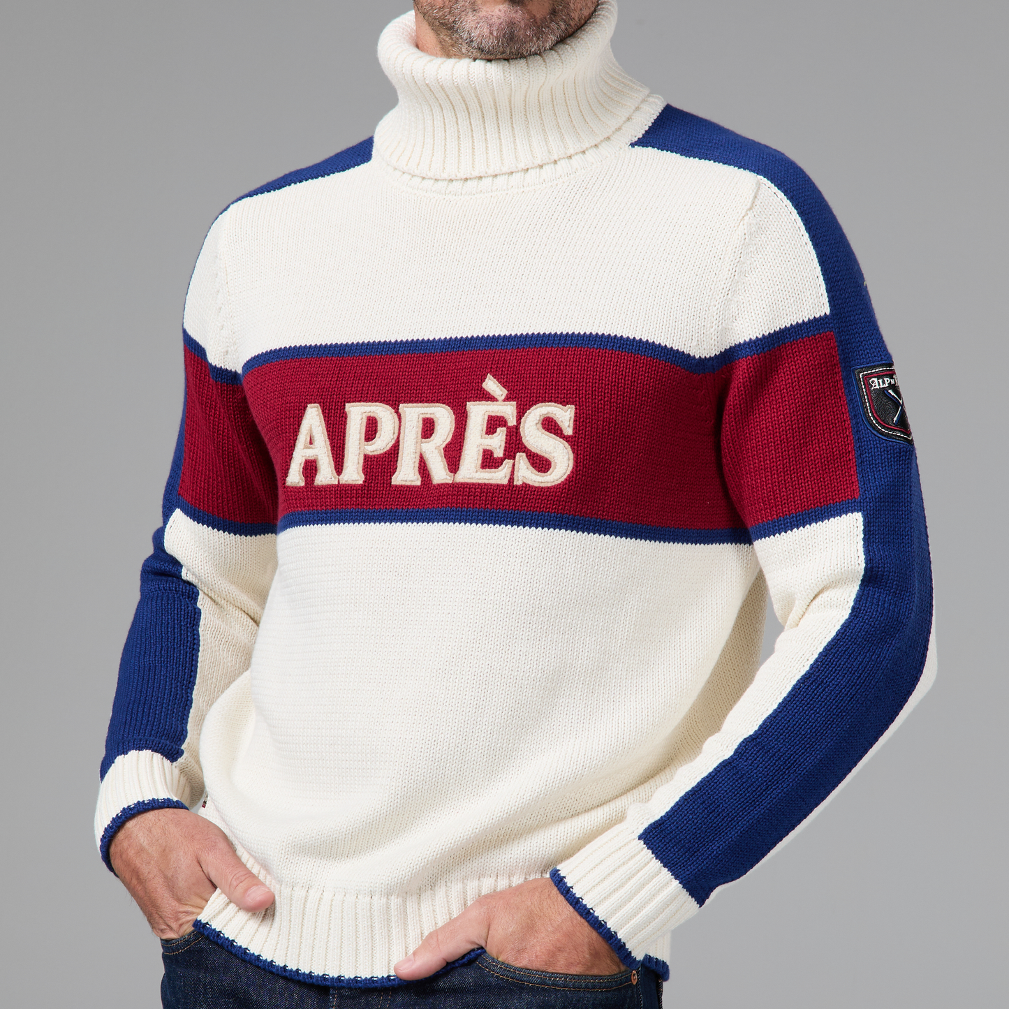 Peroni Après Ski Unisex Ivory Sweater