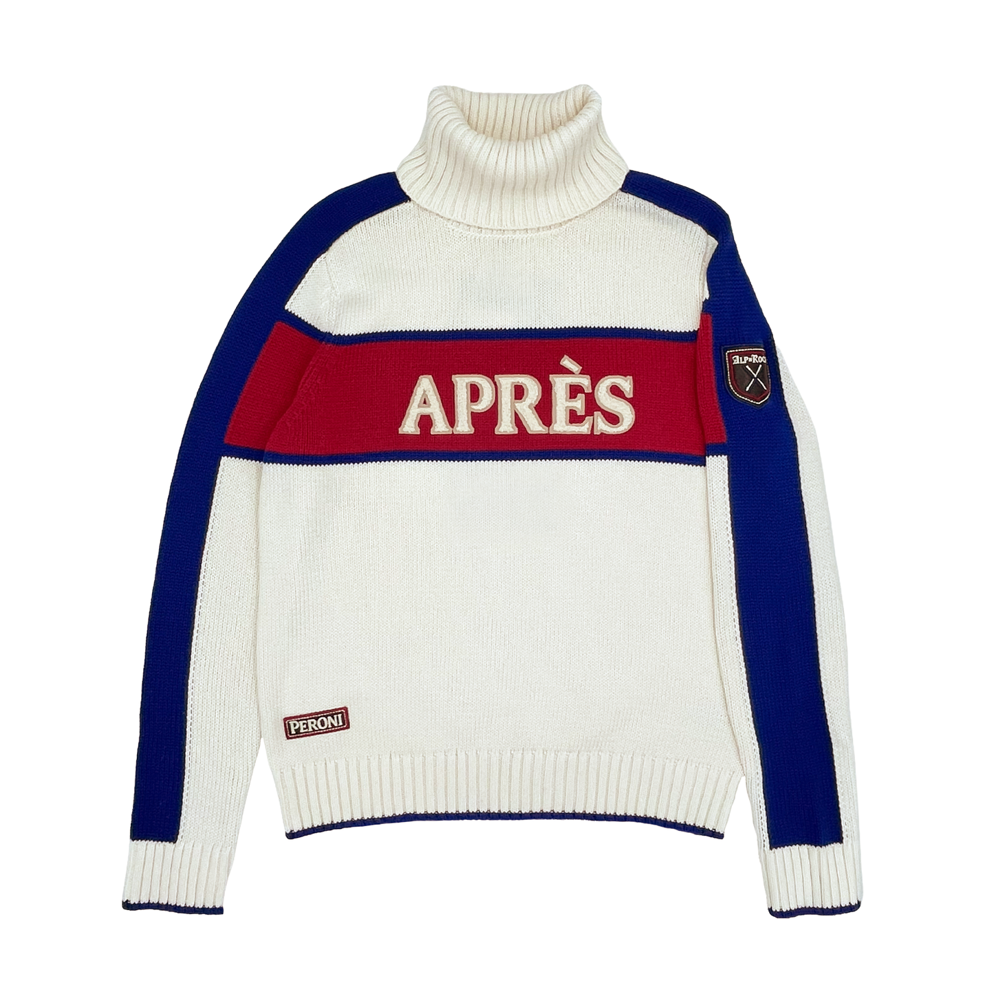 Peroni Après Ski Unisex Ivory Sweater