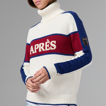 Peroni Après Ski Unisex Ivory Sweater